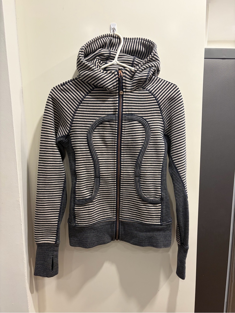 Striped Lululemon Scuba Hoodie